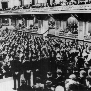 “Комедиан Хармонистс” на сцената на Белринската филхармония 1932 г.; Снимка: comedian-harmonists.de