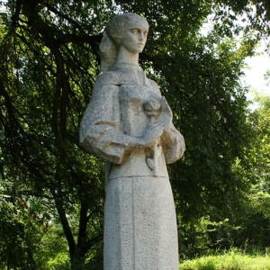 Паметник- „Изворът на белоногата” край Харманли