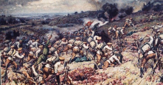  Превземането на Тутракан- картина Гюдженов 