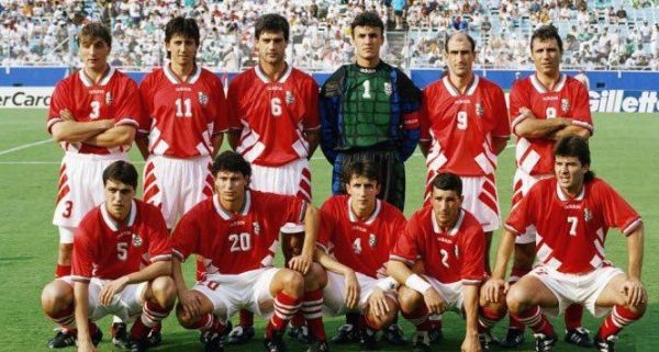 Българският национален отбор по футбол от световното в САЩ през 1994 година