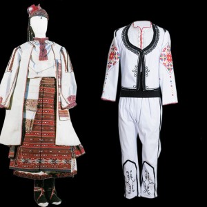 Северняшка мъжка и женска народни носии