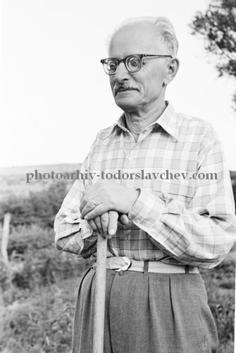 Димитър Талев през 1958 година. снимка: photoarhiv-todorslavchev.com
