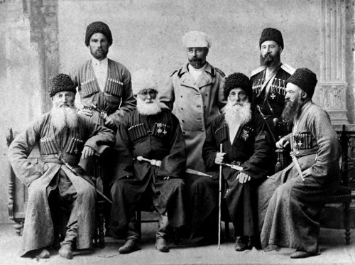 Осетинци, сражавали се в Руско-турската война 1877-78 г., като военна част в състава на руската армия