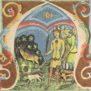 Унгарска фреска от XIV век 