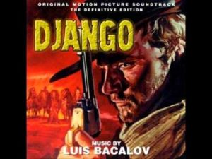 Саундтракът на "Джанго" с Франко Неро на обложката"