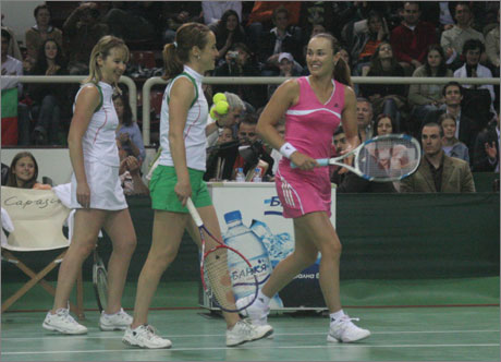 Сестрите Малееви - най-добрите български тенесистки