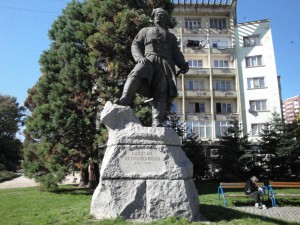 Паметникът на капитан Петко войвода в Хасково