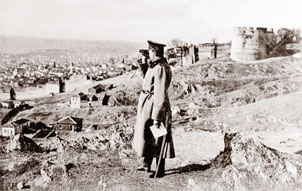 Генерал-майор Георги Тодоров в Солун през пролетта на 1913 г.