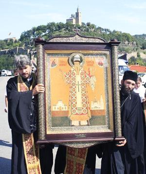 Икона на св. Киприян, дар от Русия на Търновската св. Митрополия