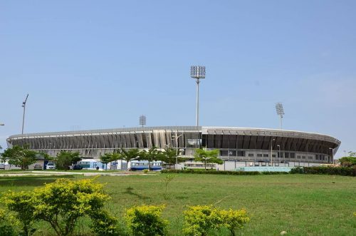 Стадионът Охене Джан в столицата на Гана, завършен и открит през 1960 година от български архитекти под ръководството на арх. Александър Баров. През 2008 година той става място на провеждане на Футболната купа на африканските нации. За целта е реновиран и модернизиран, за да срещне стандартите на FIFA.