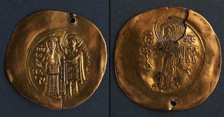 Златна монета на Иван Асен II