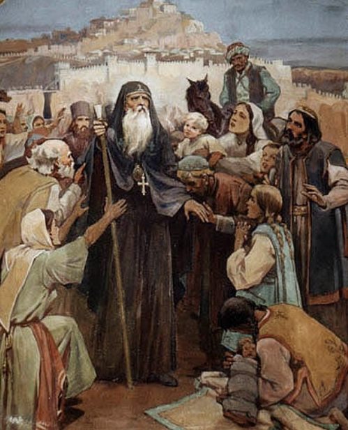 Патриарх Евтимий се прощава с търновци 